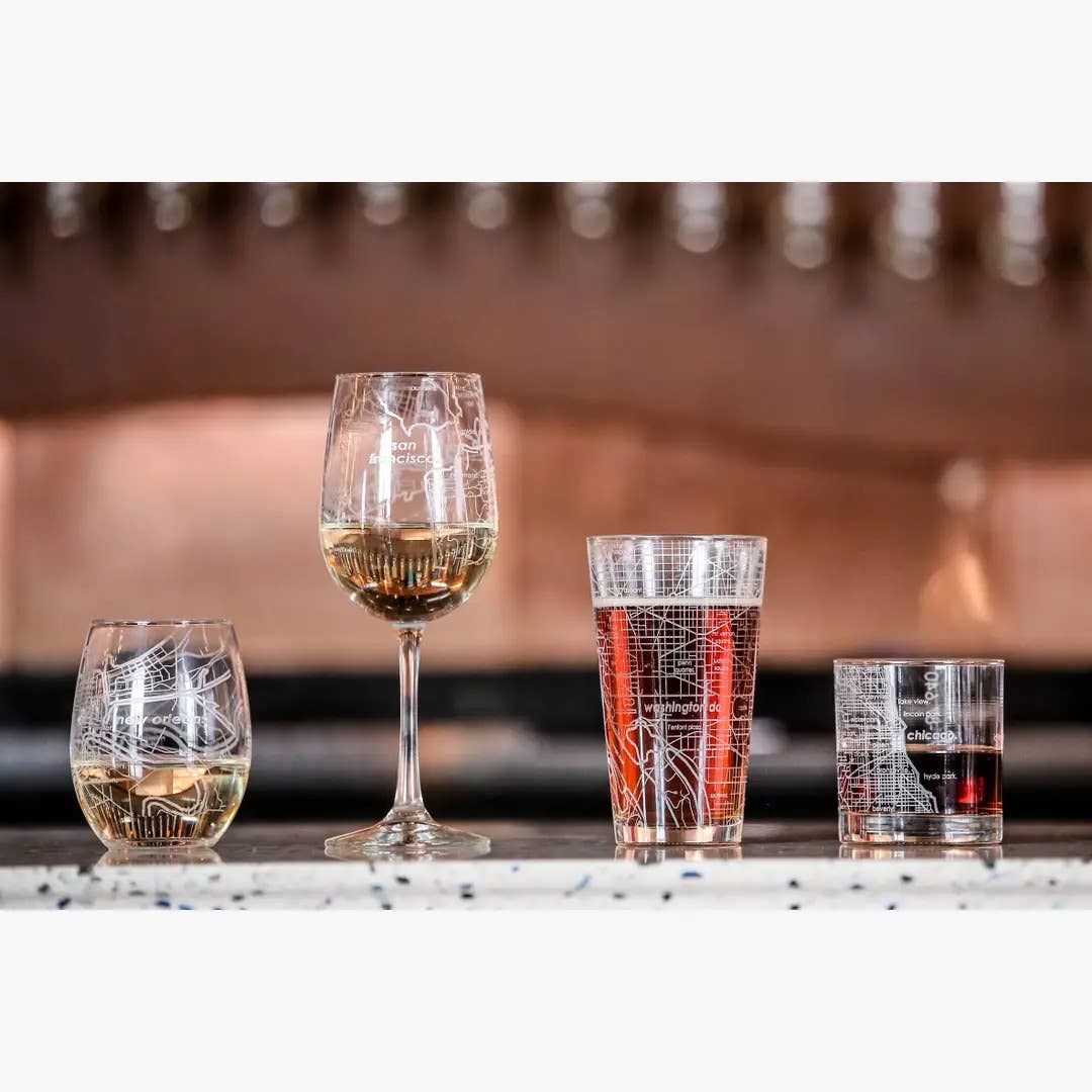 Hamptons Whiskey Glass