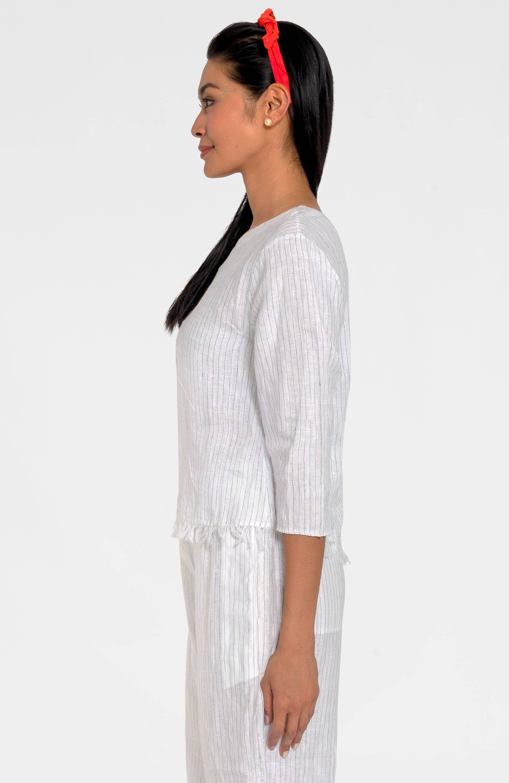 Dunes Linen Top