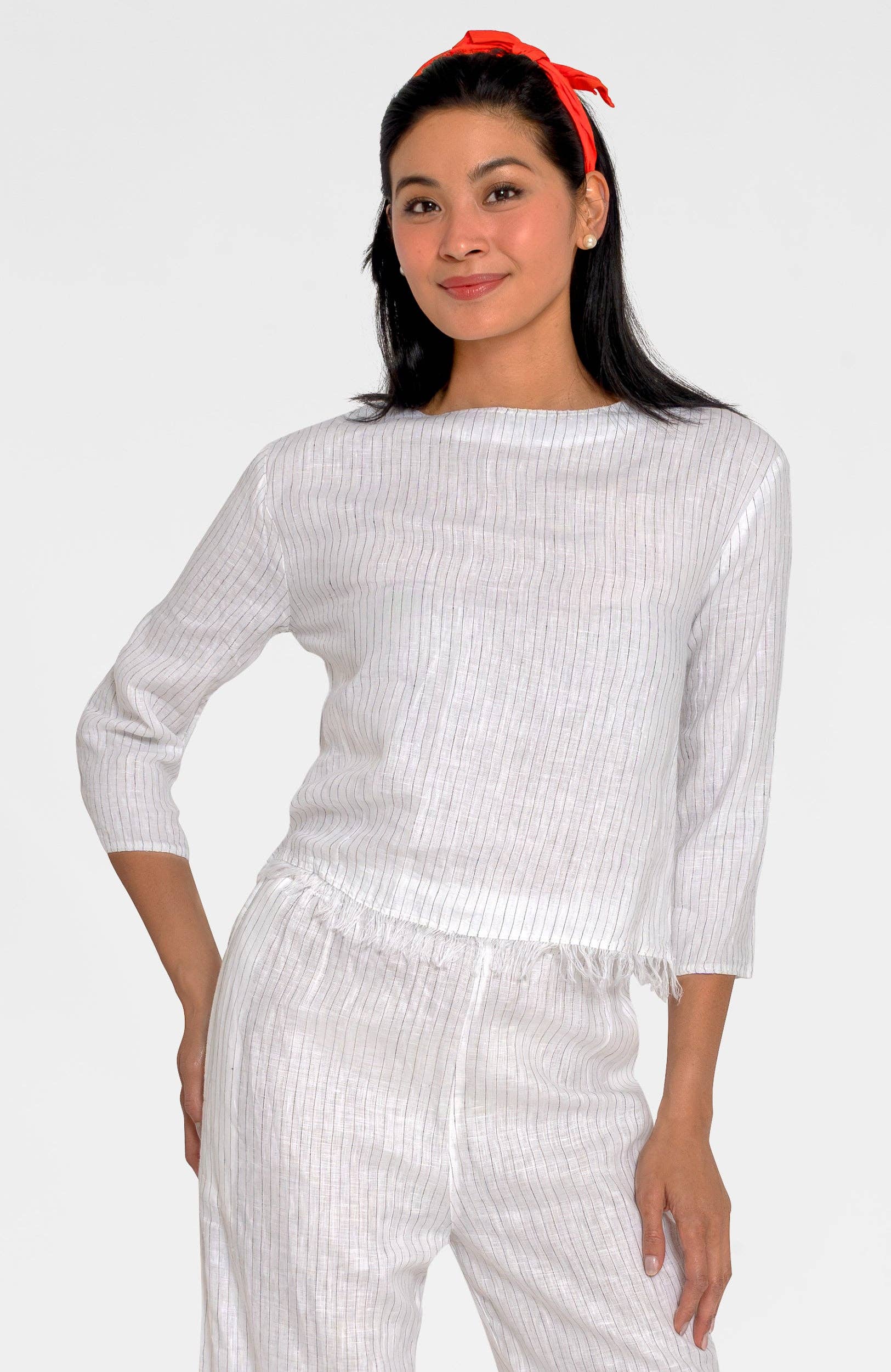 Dunes Linen Top