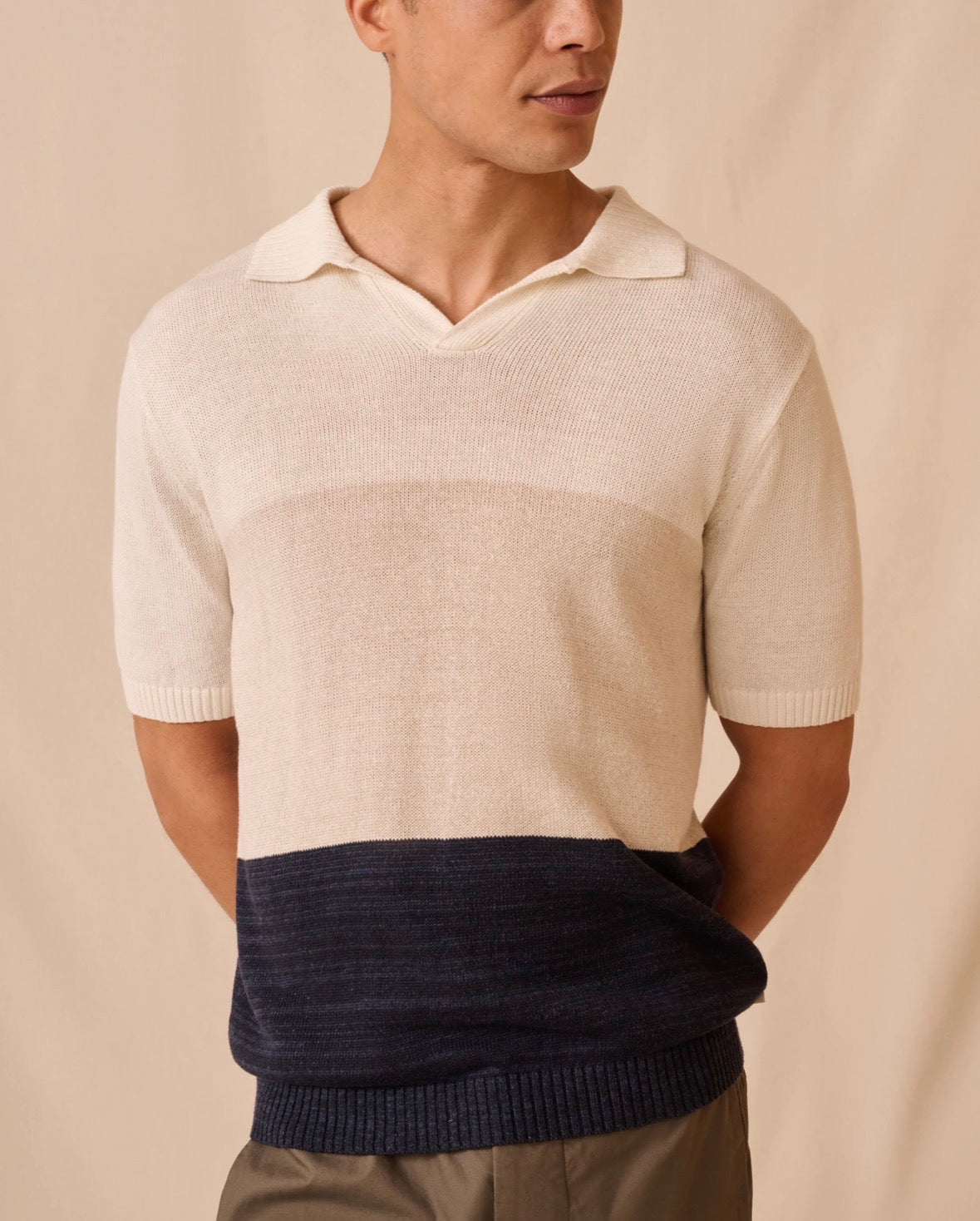 Linen Polo- MELANAGE MLT