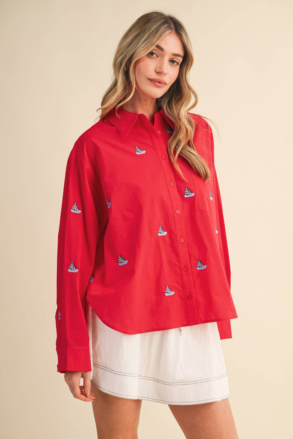 SAIL AWAY BUTTON DOWN