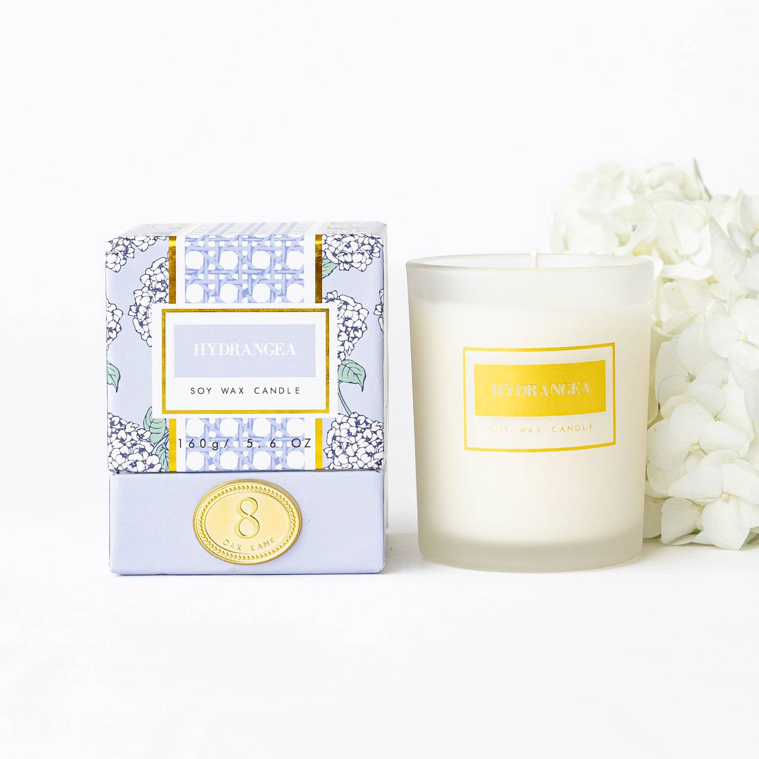 Hydrangea Soy Candle