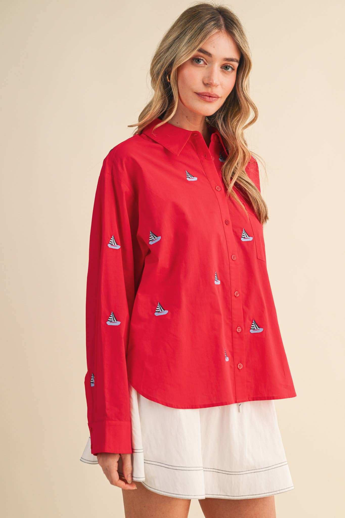 SAIL AWAY BUTTON DOWN