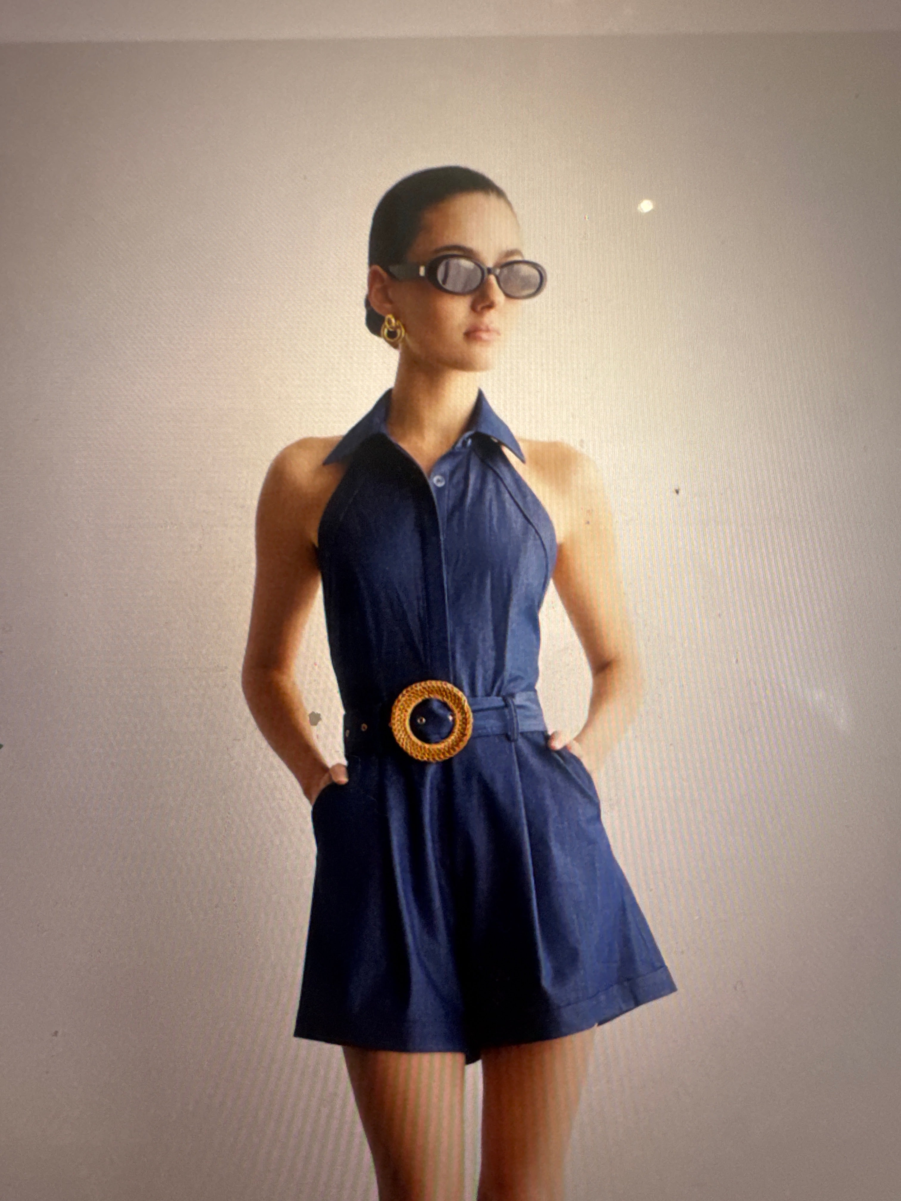 Indigo Romper