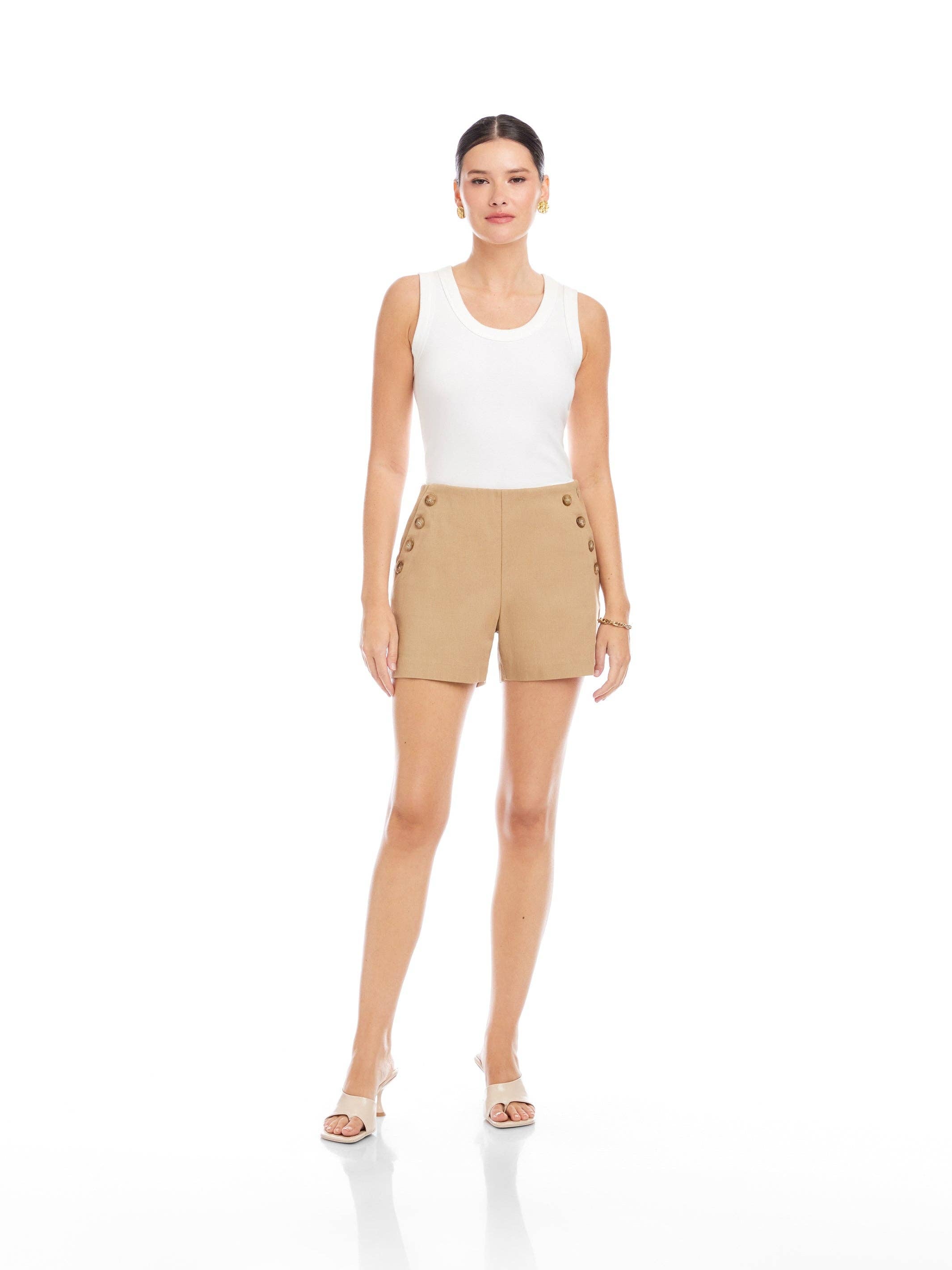Kai Button Shorts
