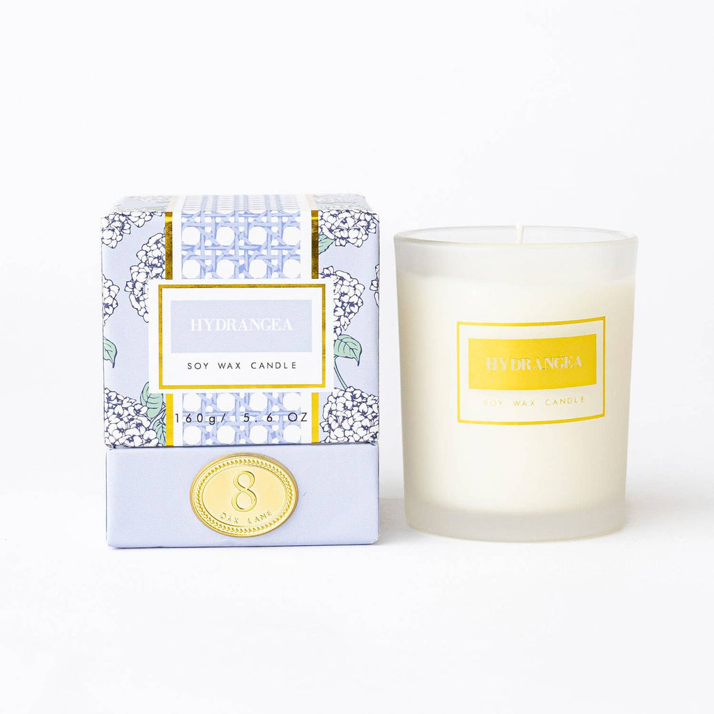 Hydrangea Soy Candle