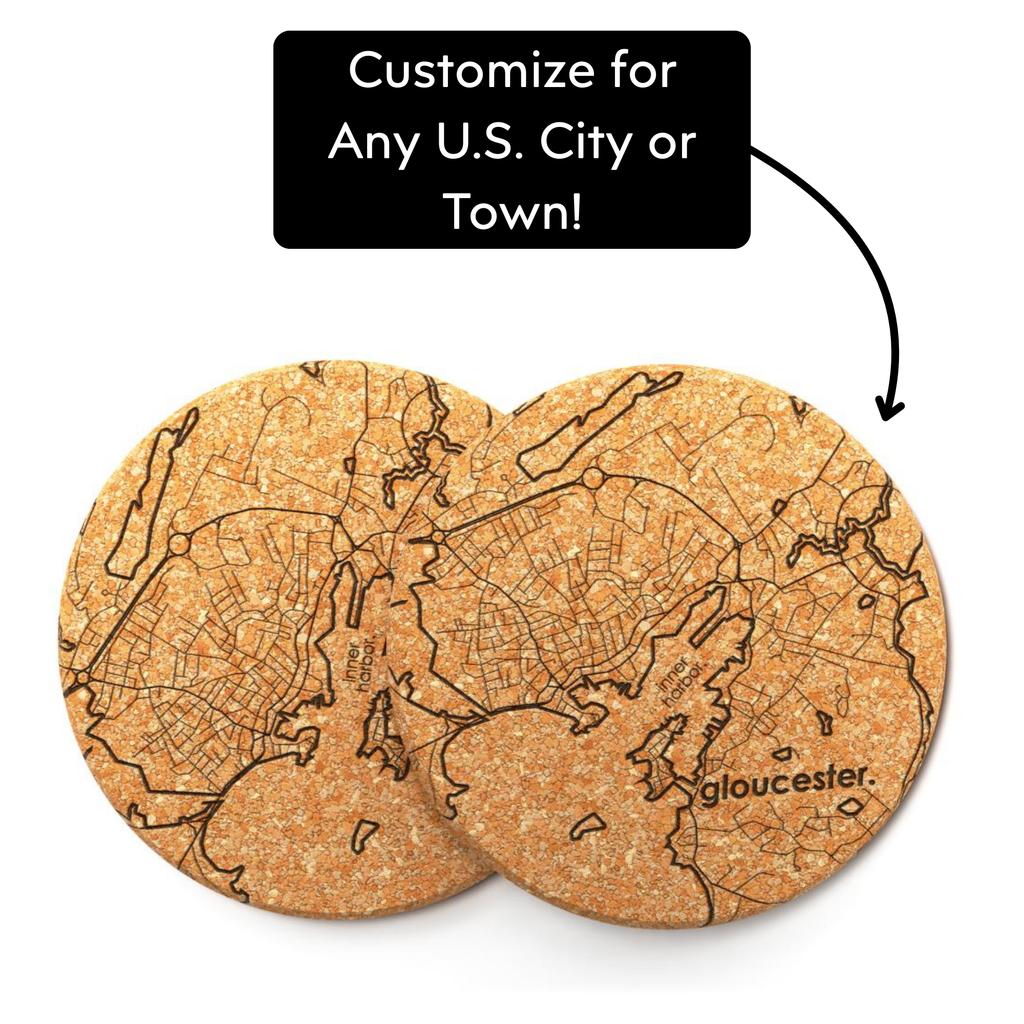 Hamptons Coasters - Set of 2