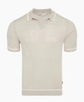 Collar Polo - STONE/WHITE