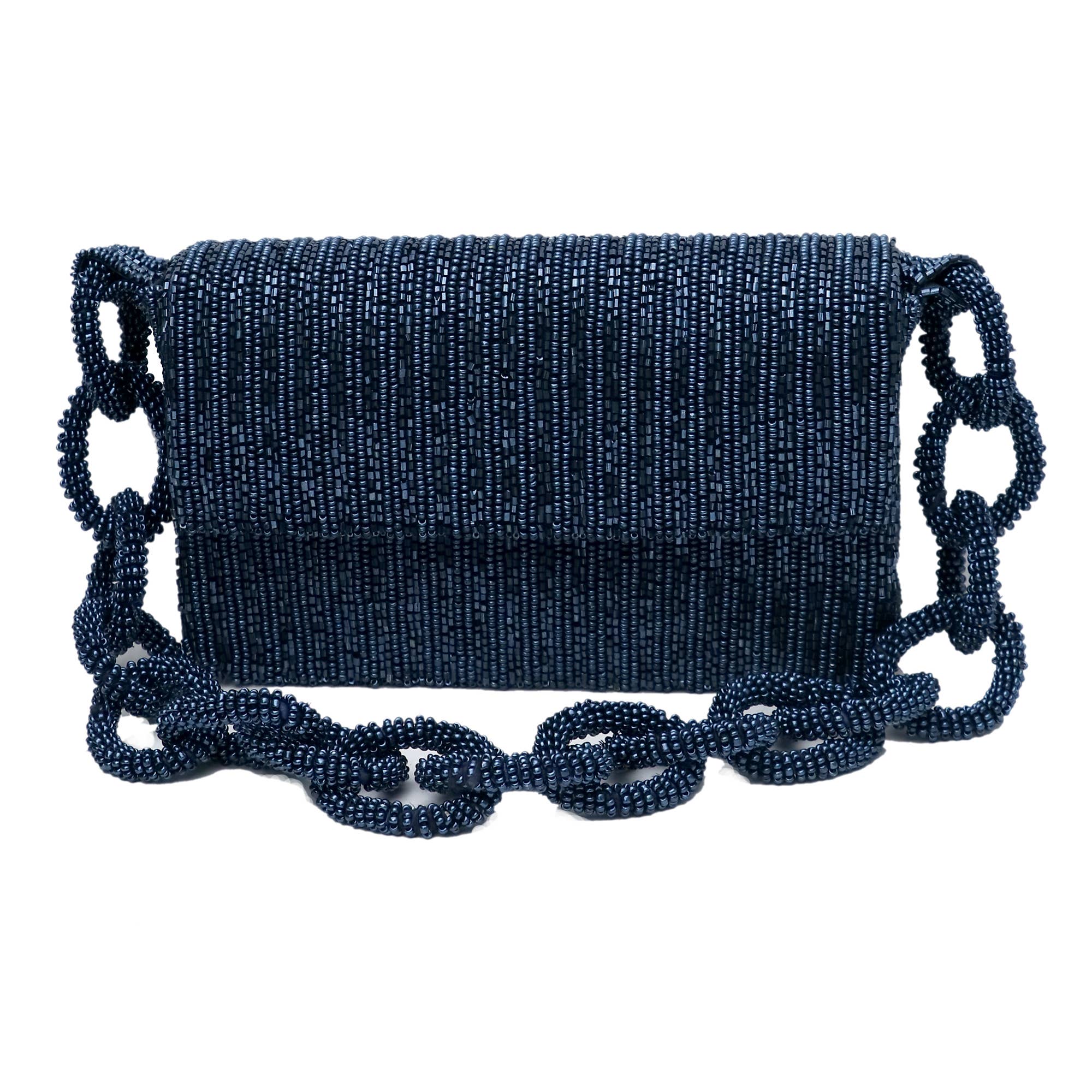 Navy Loop Purse