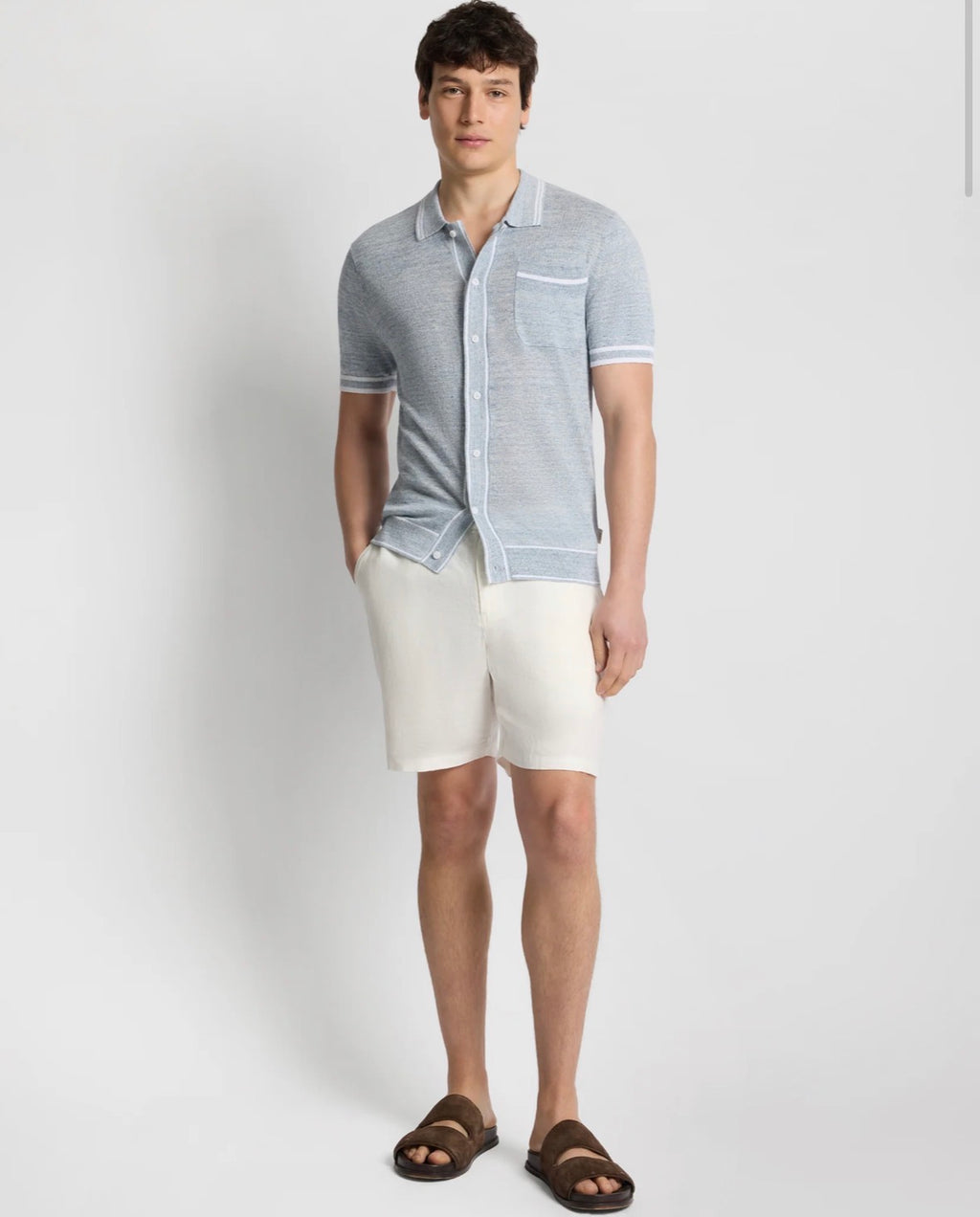 Linen Button Down