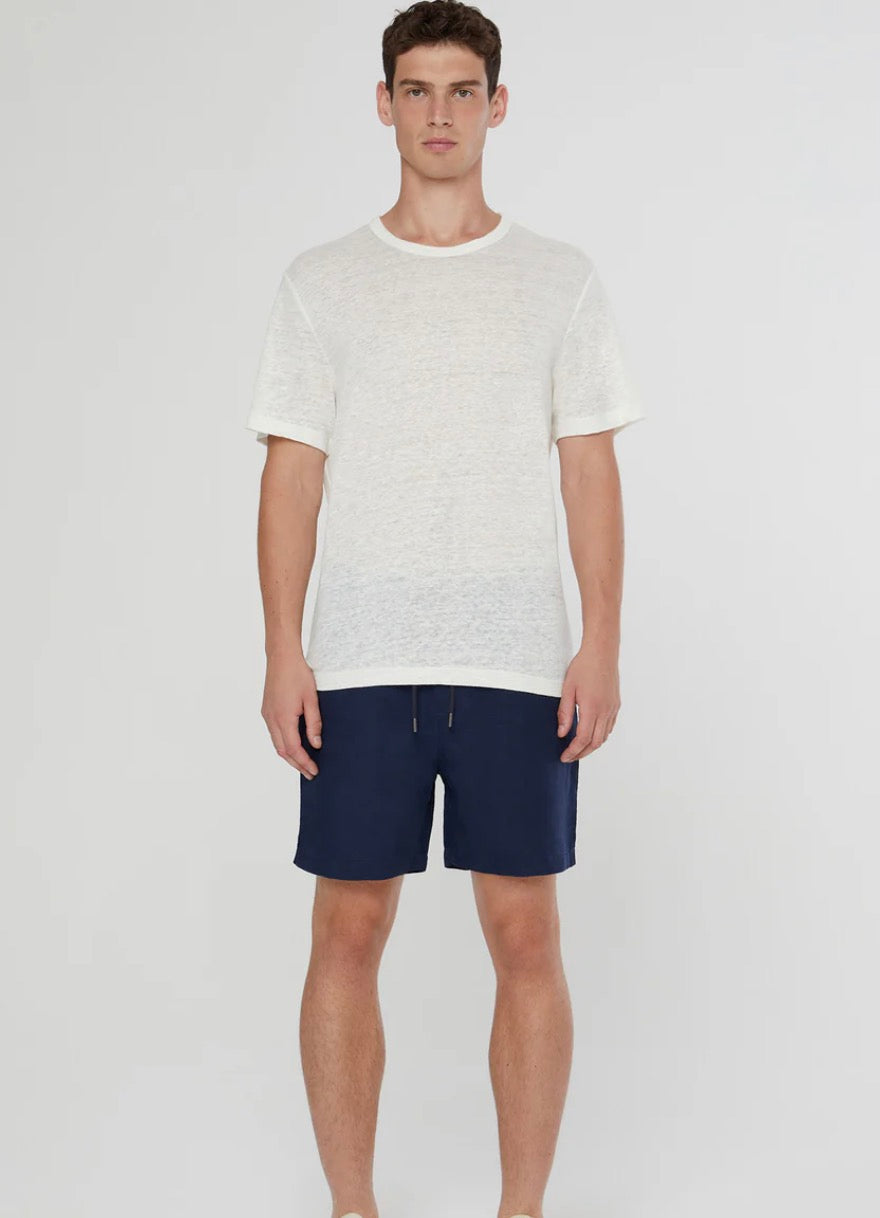 Linen 6" - DEEP NAVY