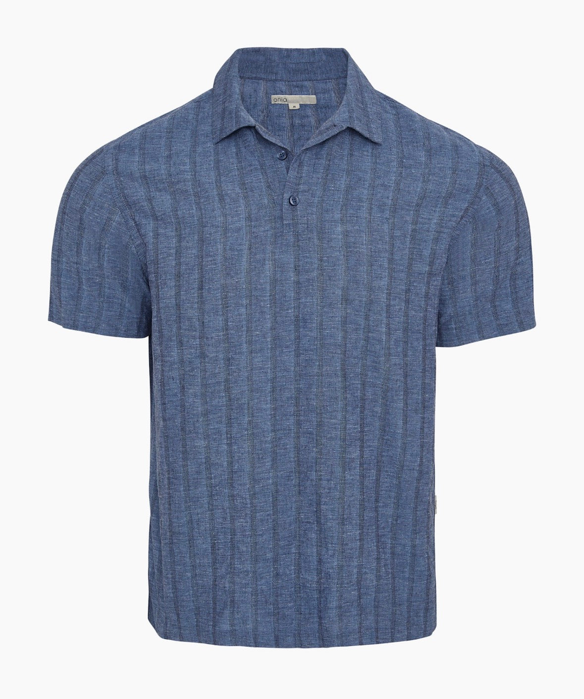 Linen Pop-over - NAVY MLT