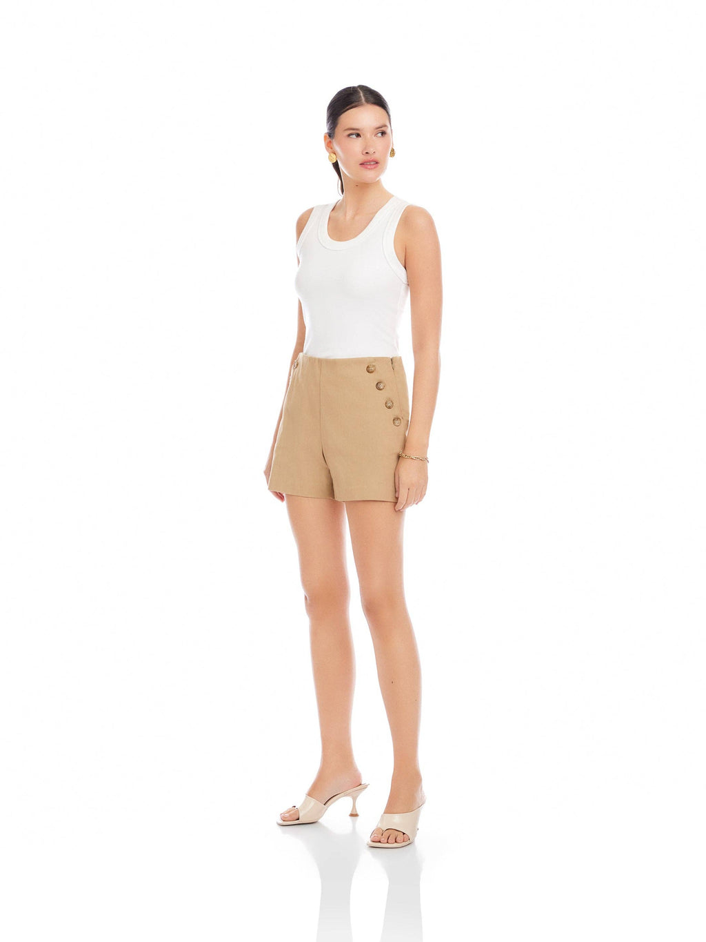Kai Button Shorts