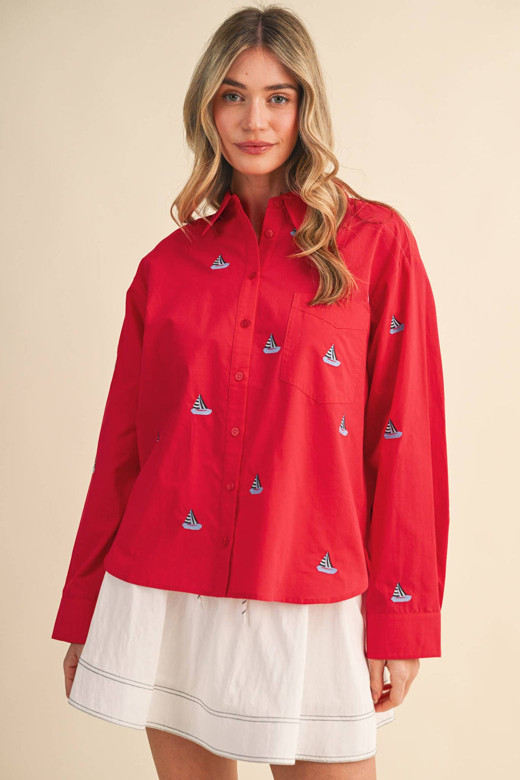 SAIL AWAY BUTTON DOWN