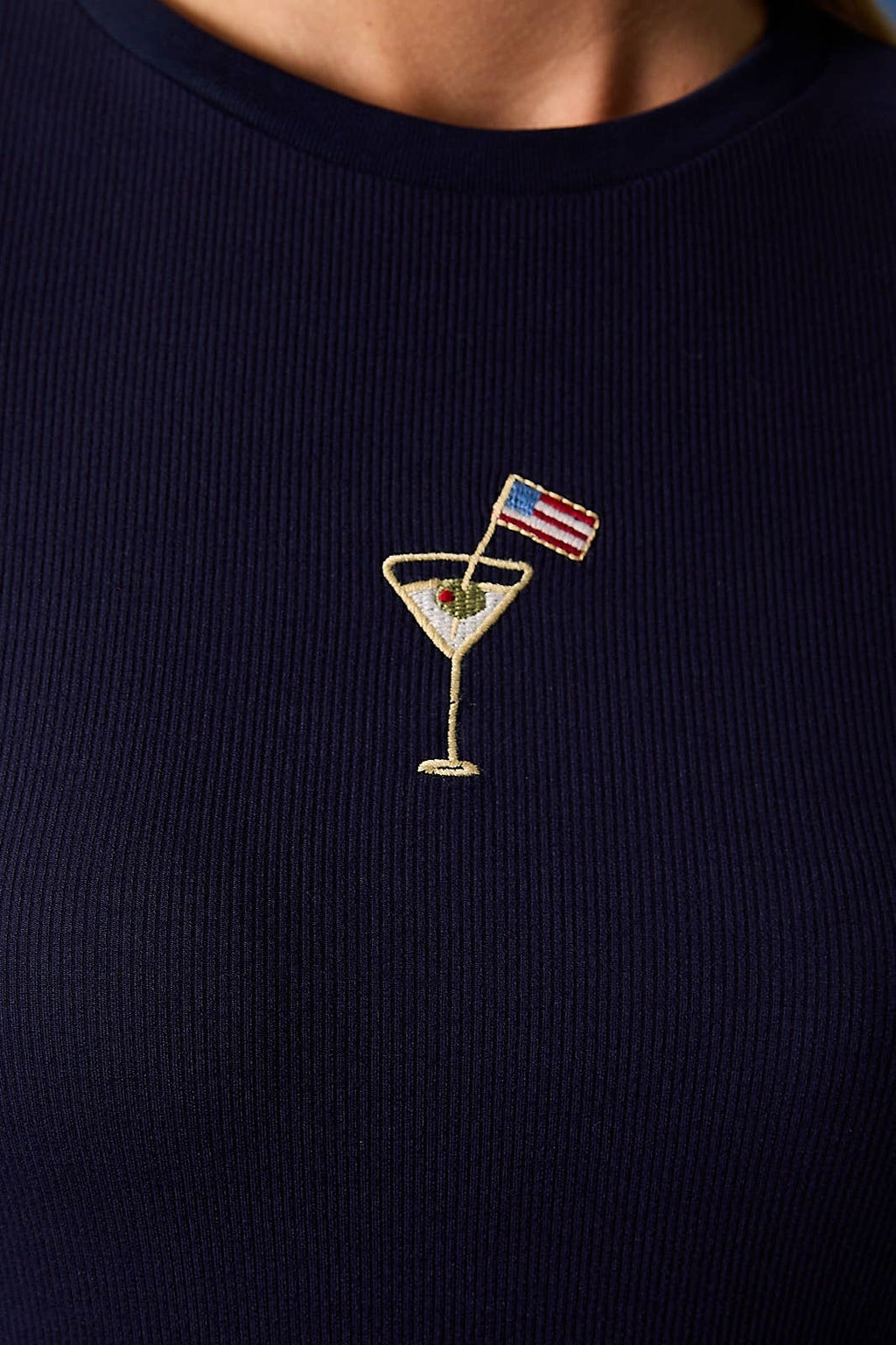 USA MARTINI BABY TEE
