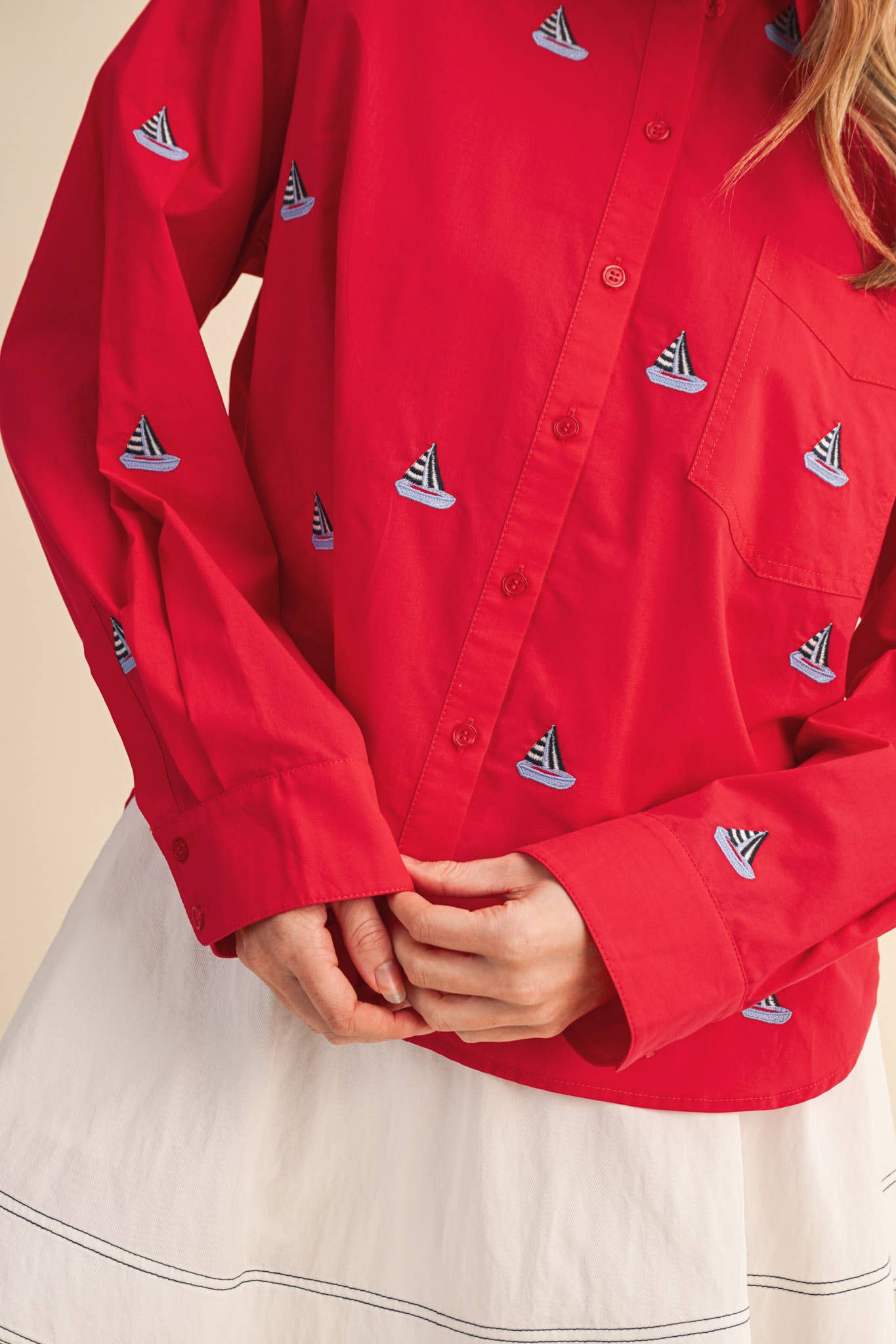 SAIL AWAY BUTTON DOWN