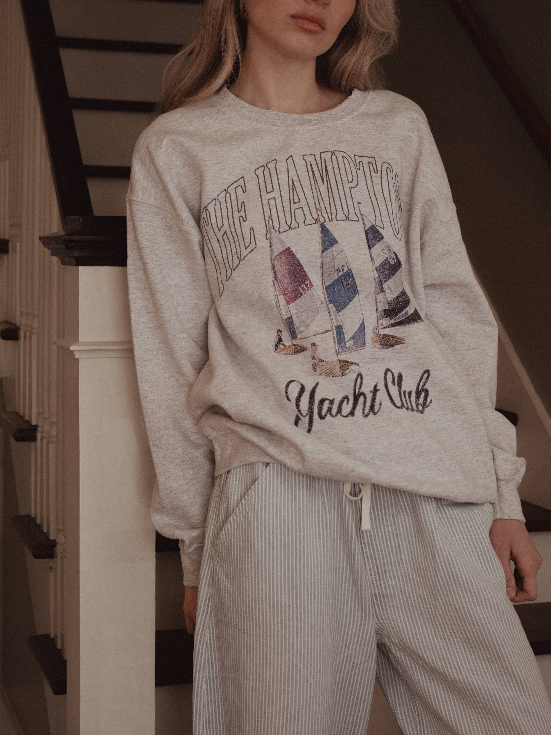 Hampton Yacht Club Crewneck