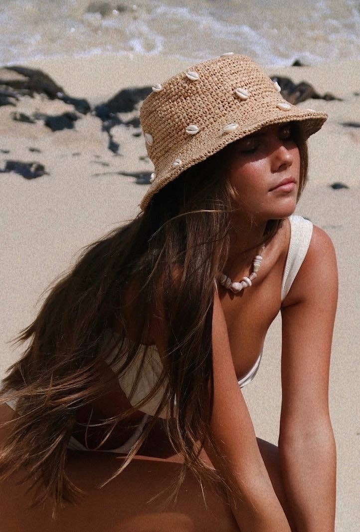Cowry Shell Bucket Hat